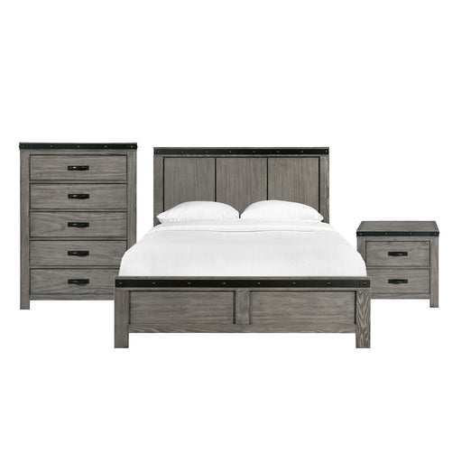 Wade - Panel Bedroom Set – 3 Piece Bedroom Sets by Elements International at Furniture Wholesale Plus , Nashville furniture store
