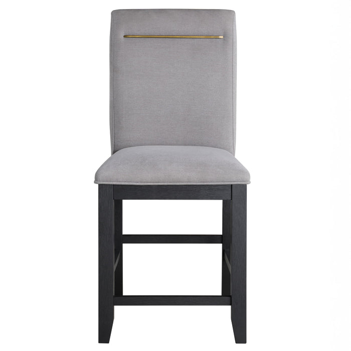 Yves - Counter Chair - Gray – Counter Chairs by Steve Silver Furniture at Furniture Wholesale Plus , Nashville furniture store
