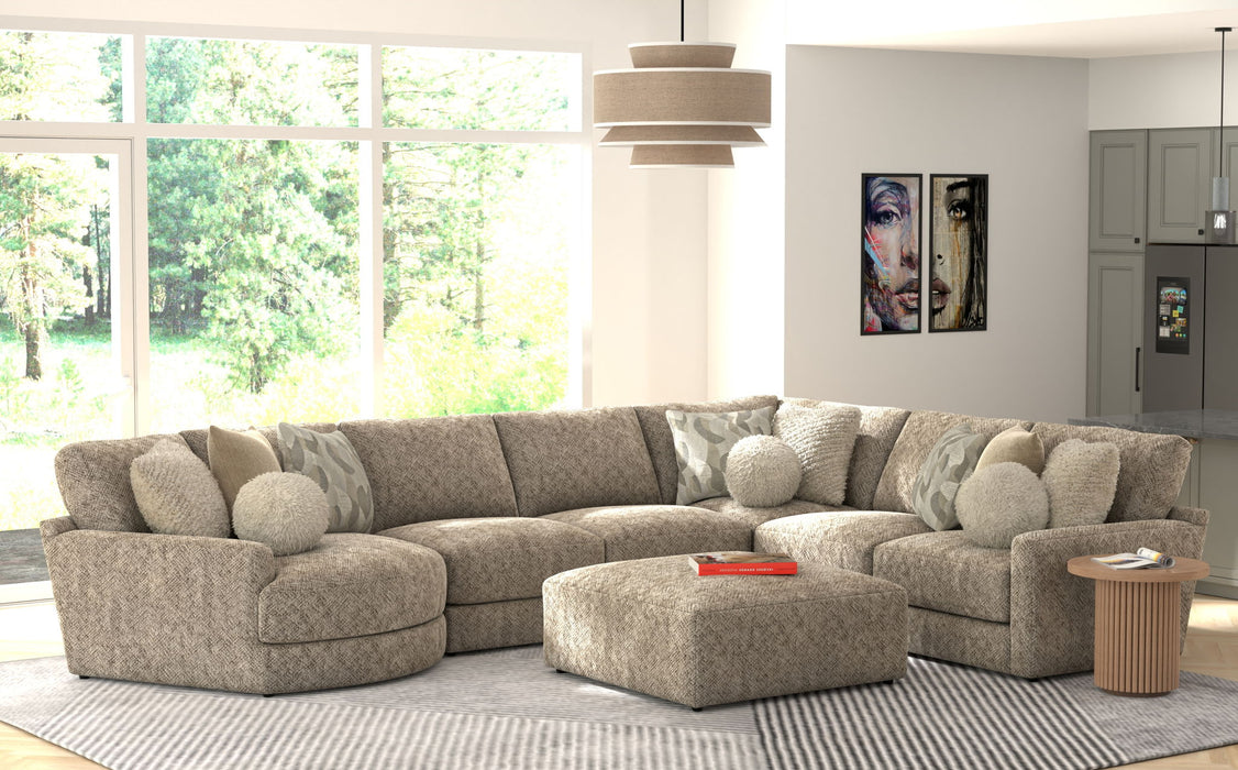Turner - Sectional – Stationary Sectionals by Jackson at Furniture Wholesale Plus , Nashville furniture store