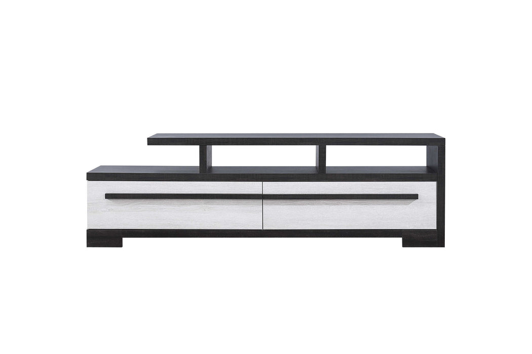 Remington - TV Stand - Black & White - Premium TV Stands from Crown Mark - Just $339! Shop now at Furniture Wholesale Plus  We are the best furniture store in Nashville, Hendersonville, Goodlettsville, Madison, Antioch, Mount Juliet, Lebanon, Gallatin, Springfield, Murfreesboro, Franklin, Brentwood