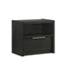 South Bend - Nightstand With USB - Black – Nightstands w/ Charging Stations by Elements International at Furniture Wholesale Plus , Nashville furniture store