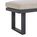 Playa - Dining Bench - Dark Gray / Beige – Benches by Elements International at Furniture Wholesale Plus , Nashville furniture store