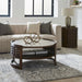 Warren Park - Optional 3 Piece Set - Coffee Brown – Table Sets by Liberty Furniture at Furniture Wholesale Plus , Nashville furniture store