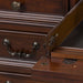 Brayton Manor - Jr Executive Desk - Cognac – Executive Desks by Liberty Furniture at Furniture Wholesale Plus , Nashville furniture store
