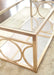 Olympia - Coffee Table - Gold – Coffee Tables by Steve Silver Furniture at Furniture Wholesale Plus , Nashville furniture store
