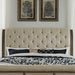 Americana Farmhouse - Upholstered Sleigh Headboard – Upholstered Headboards by Liberty Furniture at Furniture Wholesale Plus , Nashville furniture store