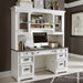 Allyson Park - Credenza & Hutch - Wirebrushed White / Charcoal – Credenzas & Hutches by Liberty Furniture at Furniture Wholesale Plus , Nashville furniture store