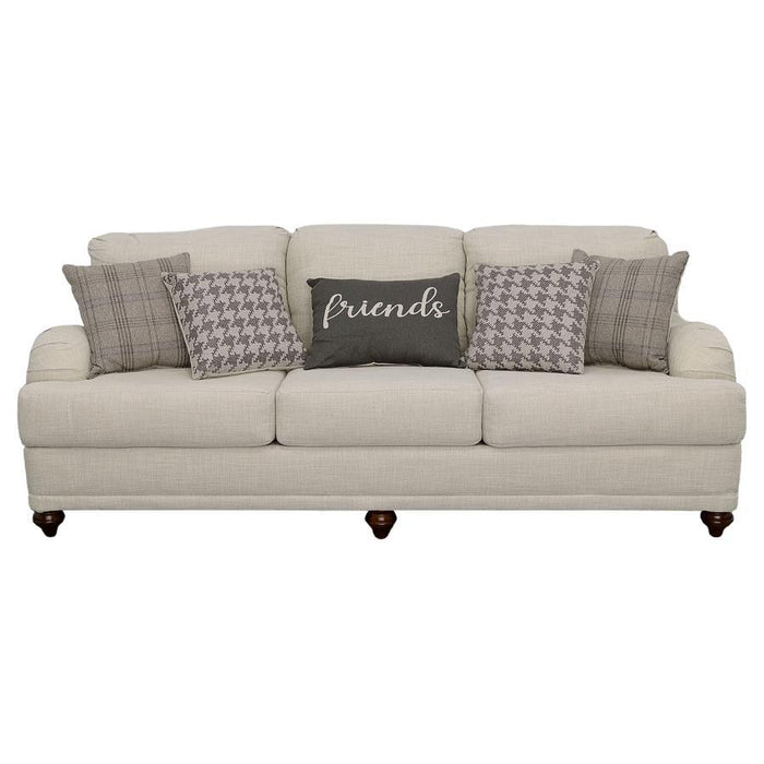 Glenn - Sofa Upholstered Set – Stationary Sofas & Loveseats by CoasterElevations at Furniture Wholesale Plus , Nashville furniture store