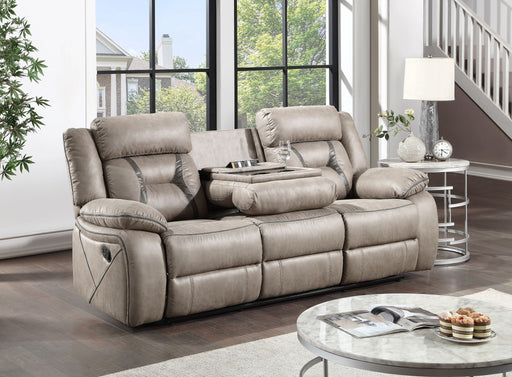 Tyson - Reclining Glider Console - Pearl Silver - Premium Reclining Loveseats from Steve Silver Furniture - Just $1109! Shop now at Furniture Wholesale Plus  We are the best furniture store in Nashville, Hendersonville, Goodlettsville, Madison, Antioch, Mount Juliet, Lebanon, Gallatin, Springfield, Murfreesboro, Franklin, Brentwood