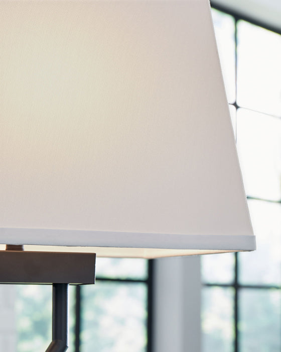 Brookthrone - Black - Metal Table Lamp (Set of 2) - Premium Table Lamps from Signature Design by Ashley® - Just $138! Shop now at Furniture Wholesale Plus  We are the best furniture store in Nashville, Hendersonville, Goodlettsville, Madison, Antioch, Mount Juliet, Lebanon, Gallatin, Springfield, Murfreesboro, Franklin, Brentwood