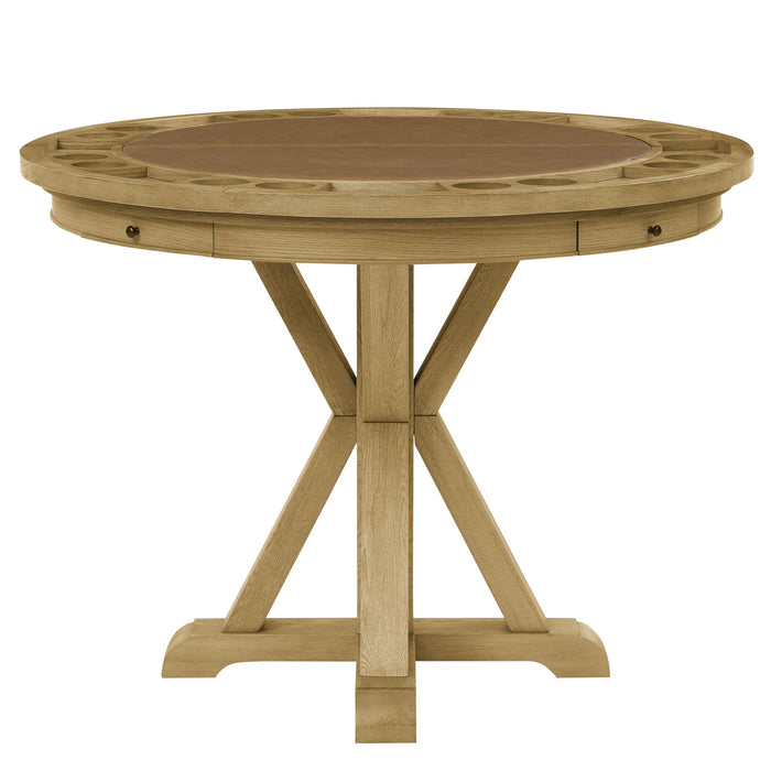 Rylie - Counter Table With Game Top – Dining Tables by Steve Silver Furniture at Furniture Wholesale Plus , Nashville furniture store