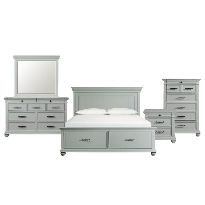 Slater - Platform Storage Bedroom Set – 3 Piece Bedroom Sets by Elements International at Furniture Wholesale Plus , Nashville furniture store