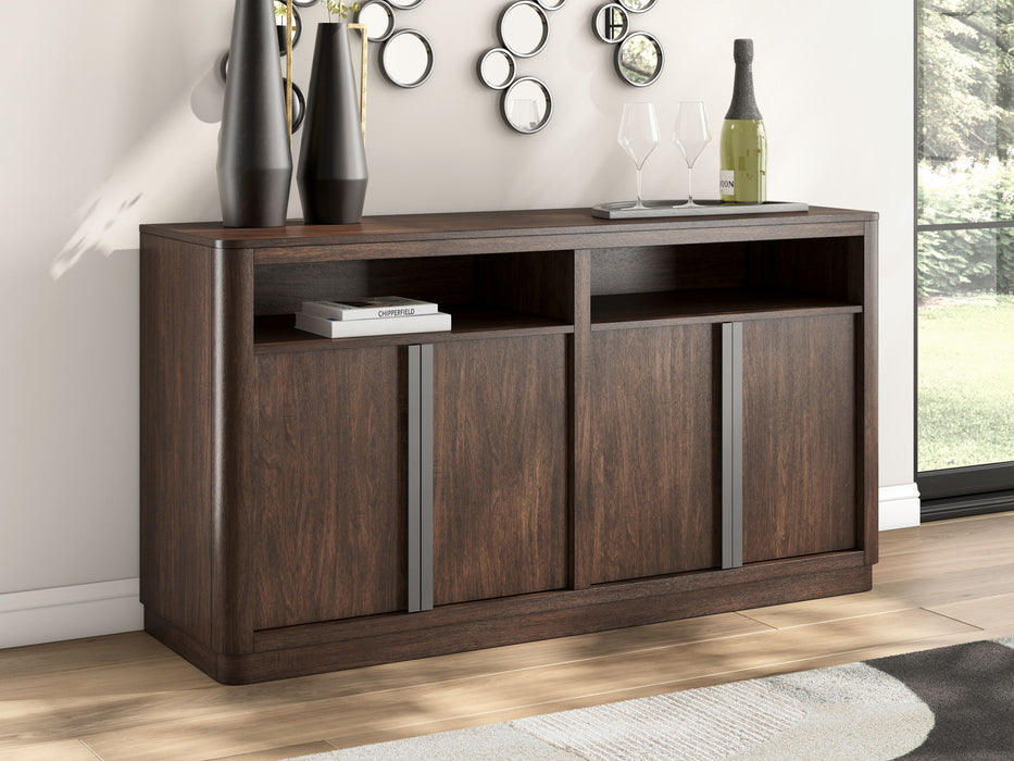 Dilenno - Dining Room Server - Dark Brown – Servers by Signature Design by Ashley® at Furniture Wholesale Plus , Nashville furniture store