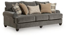 Tallow Creek - Sofa - Shadow – Stationary Sofas by Signature Design by Ashley® at Furniture Wholesale Plus , Nashville furniture store