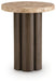 Darimore - Chair Side End Table - Burnished Brown – Chair Side Tables by Signature Design by Ashley® at Furniture Wholesale Plus , Nashville furniture store