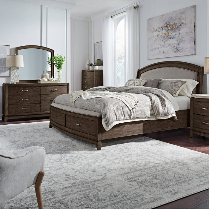 Avalon - Upholstered Bedroom Set – 3 Piece Bedroom Sets by Liberty Furniture at Furniture Wholesale Plus , Nashville furniture store