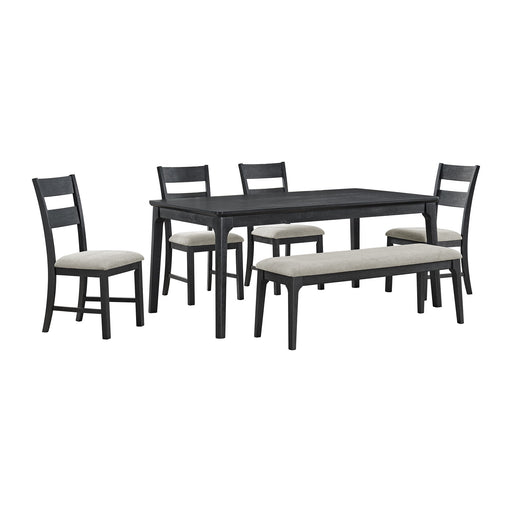 Garcia - Dining Set – 6 Piece Dining Room Sets by Elements International at Furniture Wholesale Plus , Nashville furniture store