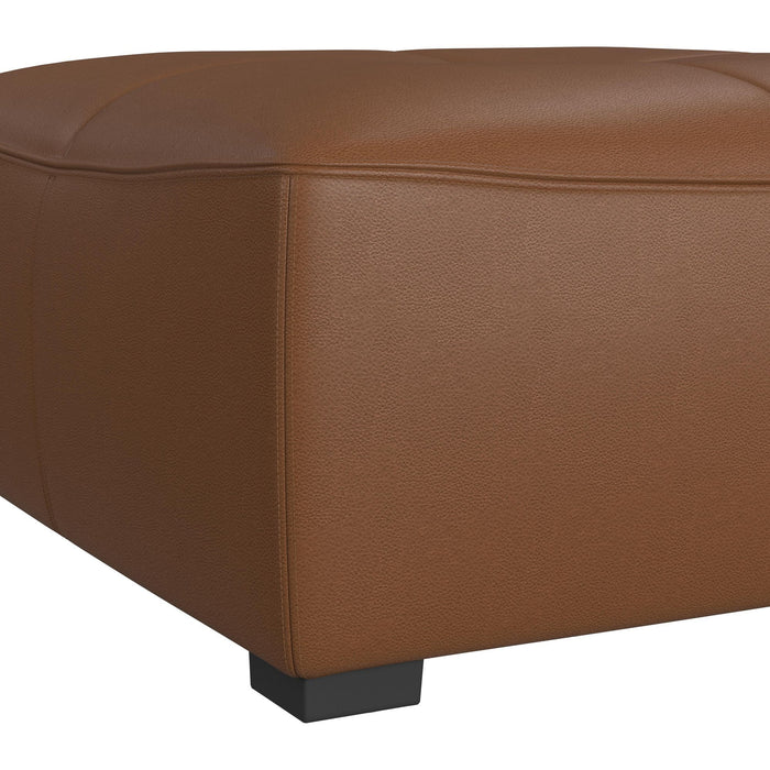 Blake - Modular Ottoman - Pebble Tan – Upholstered Ottomans by Elements International at Furniture Wholesale Plus , Nashville furniture store