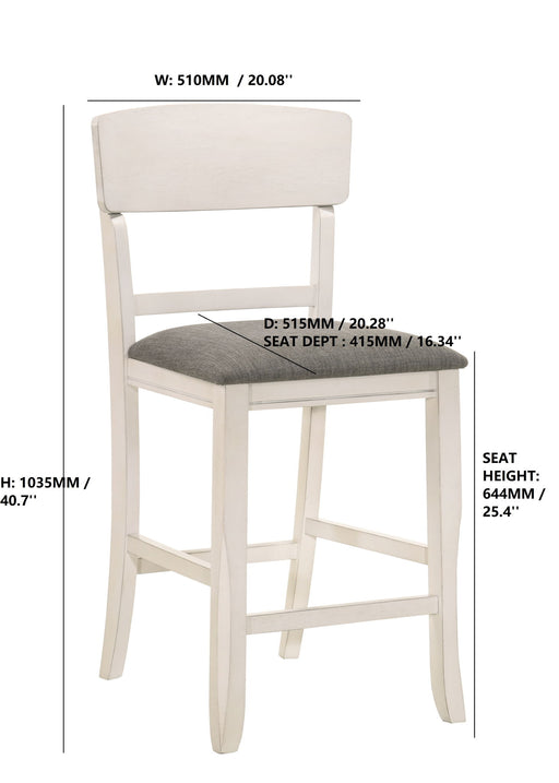 Conner - Counter Height Chair (Set of 2) - Premium Chair Sets from Crown Mark - Just $209! Shop now at Furniture Wholesale Plus  We are the best furniture store in Nashville, Hendersonville, Goodlettsville, Madison, Antioch, Mount Juliet, Lebanon, Gallatin, Springfield, Murfreesboro, Franklin, Brentwood