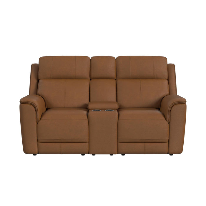 Mustang - P3 Loveseat With Console – Reclining Loveseats by Elements International at Furniture Wholesale Plus , Nashville furniture store