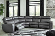 Samperstone - Power Reclining Sectional – Reclining Sectionals by Signature Design by Ashley® at Furniture Wholesale Plus , Nashville furniture store