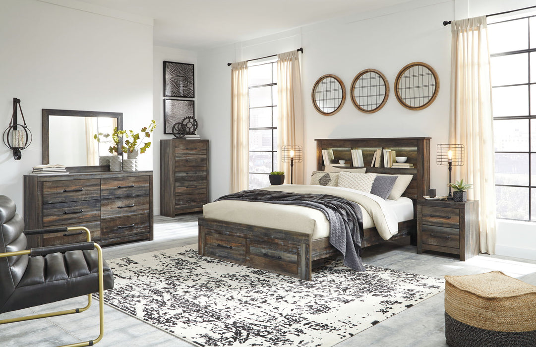 Drystan - Panel Bookcase Bed – Panel Beds by Signature Design by Ashley® at Furniture Wholesale Plus , Nashville furniture store