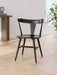 Gretlynn - Dining Room Side Chair (Set of 2) - Black – Chair Sets by Signature Design by Ashley® at Furniture Wholesale Plus , Nashville furniture store