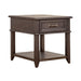 Mill Creek - Drawer End Table - Peppercorn – End Tables by Liberty Furniture at Furniture Wholesale Plus , Nashville furniture store