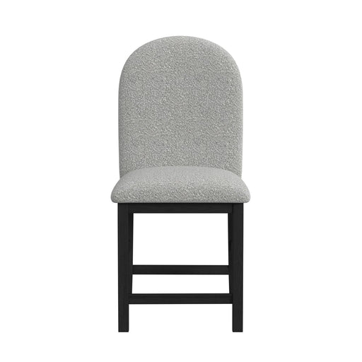 Portland - Round Back Counter Stool (Set of 2) - Black / Gray – Stool Sets by Elements International at Furniture Wholesale Plus , Nashville furniture store