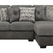 Berlin - Sectional - Premium Stationary Sectionals from Emerald Home - Just $1589! Shop now at Furniture Wholesale Plus  We are the best furniture store in Nashville, Hendersonville, Goodlettsville, Madison, Antioch, Mount Juliet, Lebanon, Gallatin, Springfield, Murfreesboro, Franklin, Brentwood