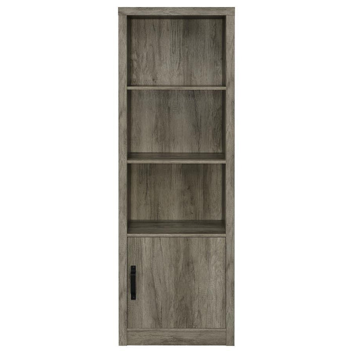 Burke - 3-Shelf Engineered Wood Media Tower - Gray Driftwood - Premium Piers from Coaster Fine Furniture - Just $309! Shop now at Furniture Wholesale Plus  We are the best furniture store in Nashville, Hendersonville, Goodlettsville, Madison, Antioch, Mount Juliet, Lebanon, Gallatin, Springfield, Murfreesboro, Franklin, Brentwood