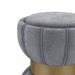Sora - Round Upholstered Ottoman – Upholstered Ottomans by Coaster Fine Furniture at Furniture Wholesale Plus , Nashville furniture store