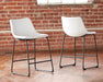 Centiar - Upholstered Barstool (Set of 2) – Stool Sets by Signature Design by Ashley® at Furniture Wholesale Plus , Nashville furniture store