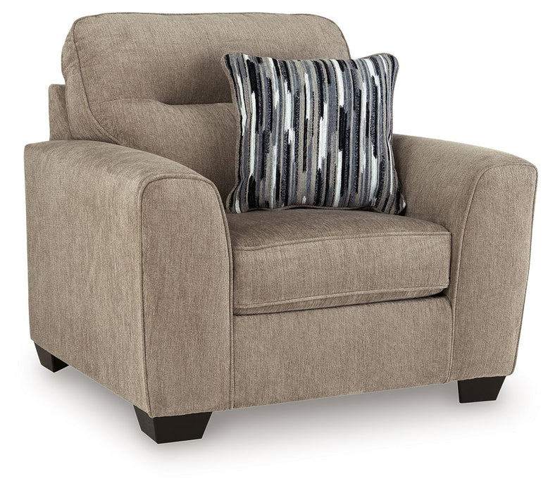 Olten - Living Room Set – Stationary Chair & Ottoman by Benchcraft® at Furniture Wholesale Plus , Nashville furniture store