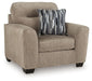 Olten - Living Room Set – Stationary Chair & Ottoman by Benchcraft® at Furniture Wholesale Plus , Nashville furniture store