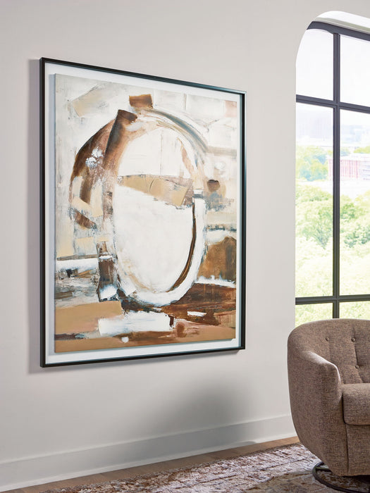 Bradlow - Wall Art - Brown / White / Black – Canvas Art by Signature Design by Ashley® at Furniture Wholesale Plus , Nashville furniture store