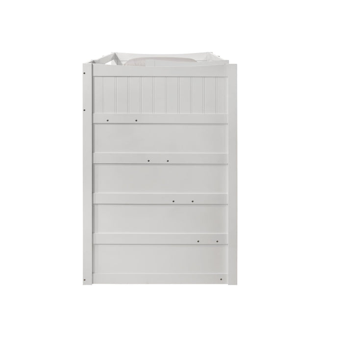 Sami - Step Bunk With Left Headboard – Bunk Beds by Elements International at Furniture Wholesale Plus , Nashville furniture store