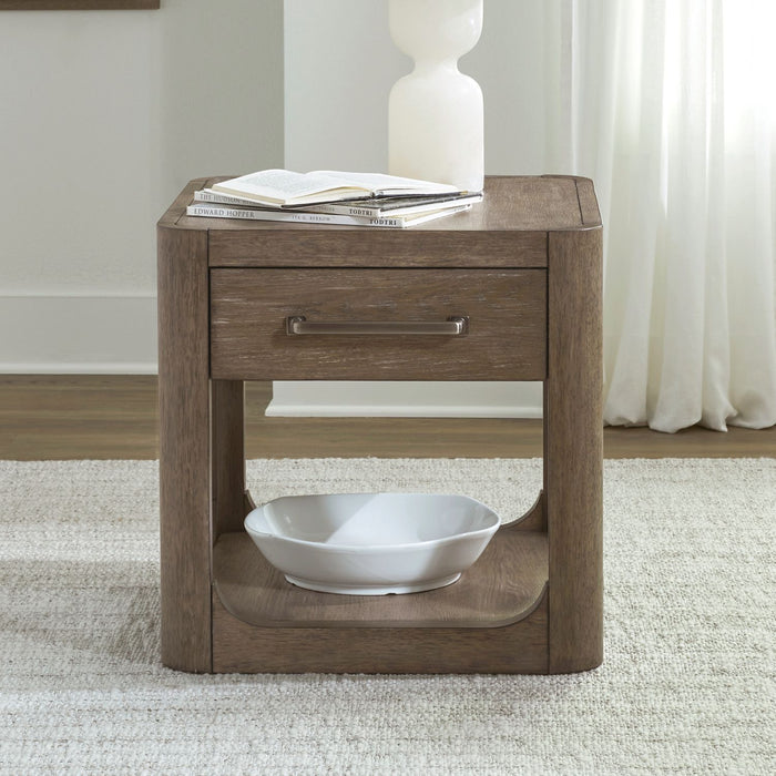 South Bend - End Table - Burnished Clay – End Tables by Liberty Furniture at Furniture Wholesale Plus , Nashville furniture store