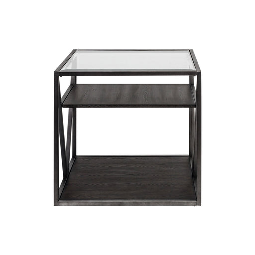 Arista - 3 Piece Table Set (1 Cocktail 2 End Tables) - Cobblestone Brown / Gray Dusty – Table Sets by Liberty Furniture at Furniture Wholesale Plus , Nashville furniture store