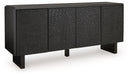 Farrelmore - Accent Cabinet - Black – Accent Cabinets by Signature Design by Ashley® at Furniture Wholesale Plus , Nashville furniture store