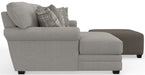 Livingston - Sectional With Comfort Coil Seating, 40" Cocktail Ottoman And Accent Pillows Included – 2 Piece Living Room Sets by Jackson at Furniture Wholesale Plus , Nashville furniture store