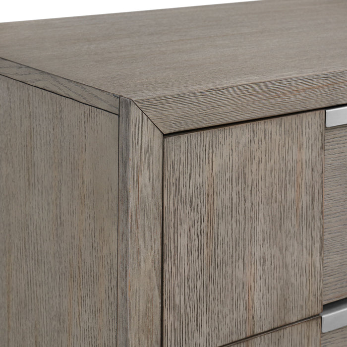Kelis - 3 Drawer Nightstand With USB - Gray – Nightstands w/ Charging Stations by Elements International at Furniture Wholesale Plus , Nashville furniture store