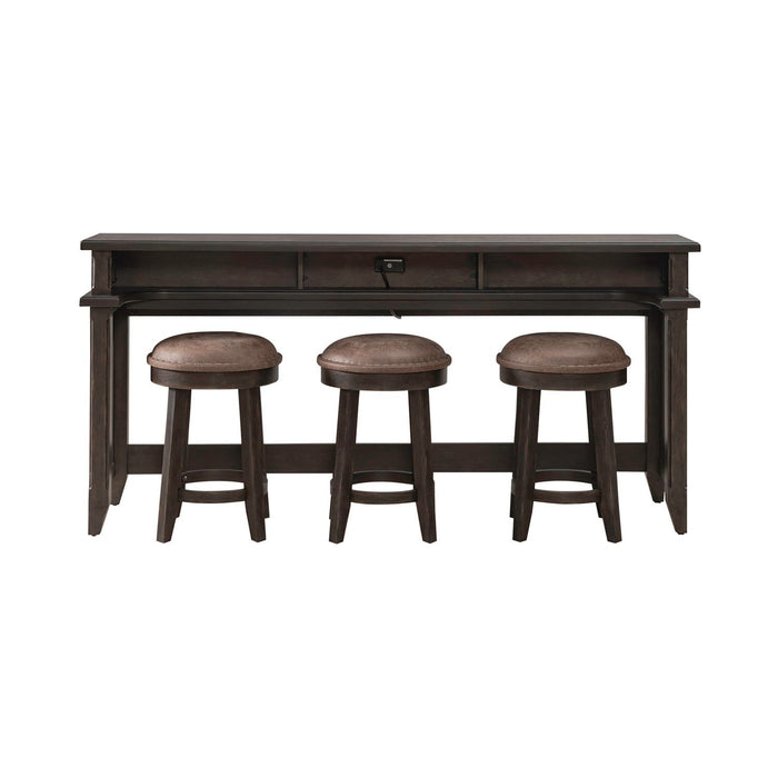 Paradise Valley - 4 Piece Living Room Set - Saddle Brown – 4 Piece Living Room Sets by Liberty Furniture at Furniture Wholesale Plus , Nashville furniture store