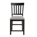 Halle - Counter Chair (Set of 2) - Dark Brown – Chair Sets by Steve Silver Furniture at Furniture Wholesale Plus , Nashville furniture store