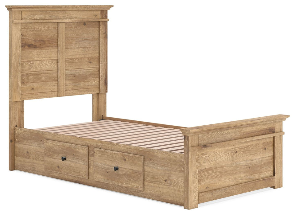 Makidern - Panel Storage Bed With 2 Under Bed Storage Units – Storage Beds by Signature Design by Ashley® at Furniture Wholesale Plus , Nashville furniture store
