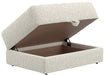 Jazzy - Storage Ottoman - Bone – Storage Ottomans by Jackson at Furniture Wholesale Plus , Nashville furniture store