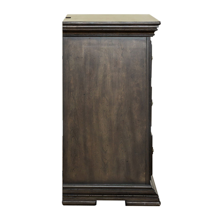 Big Valley - Bedside Chest With Charging Station – Bedside Chests by Liberty Furniture at Furniture Wholesale Plus , Nashville furniture store