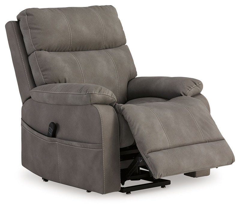 Next-Gen Durapella - Power Lift Recliner – Lift Chairs by Signature Design by Ashley® at Furniture Wholesale Plus , Nashville furniture store