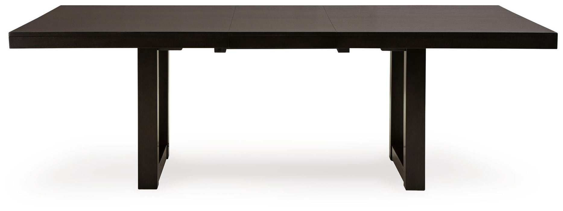 Neymorton - Rectangular Dining Room Butterfly Extension Table - Dark Grayish Brown – Dining Tables with Extensions by Signature Design by Ashley® at Furniture Wholesale Plus , Nashville furniture store