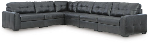 Brindley Pier - 6-Piece Sectional - Fog – Stationary Sectionals by Signature Design by Ashley® at Furniture Wholesale Plus , Nashville furniture store